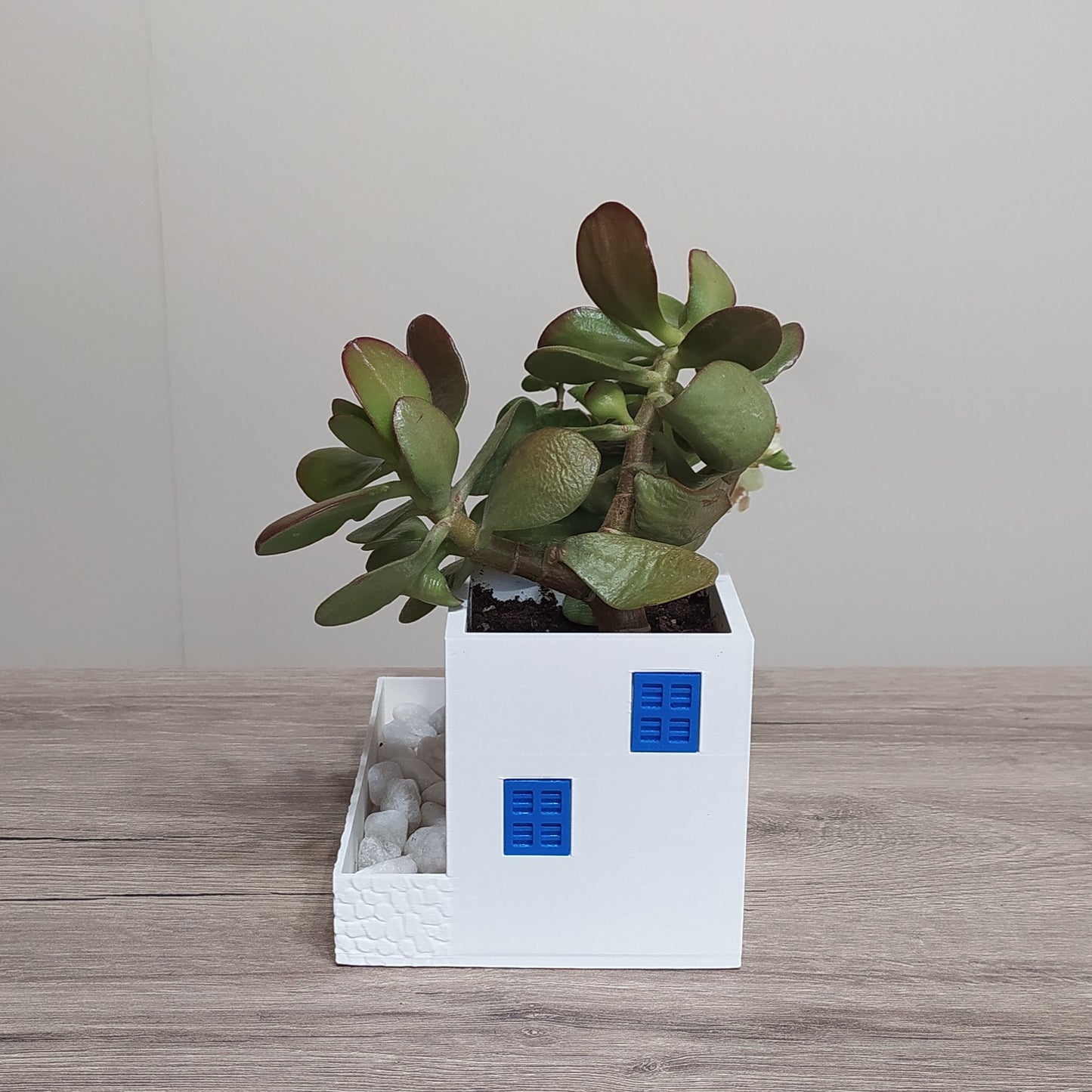 The Mediterranean Villa - Split Level Planter - 3D Printed Greek Decor