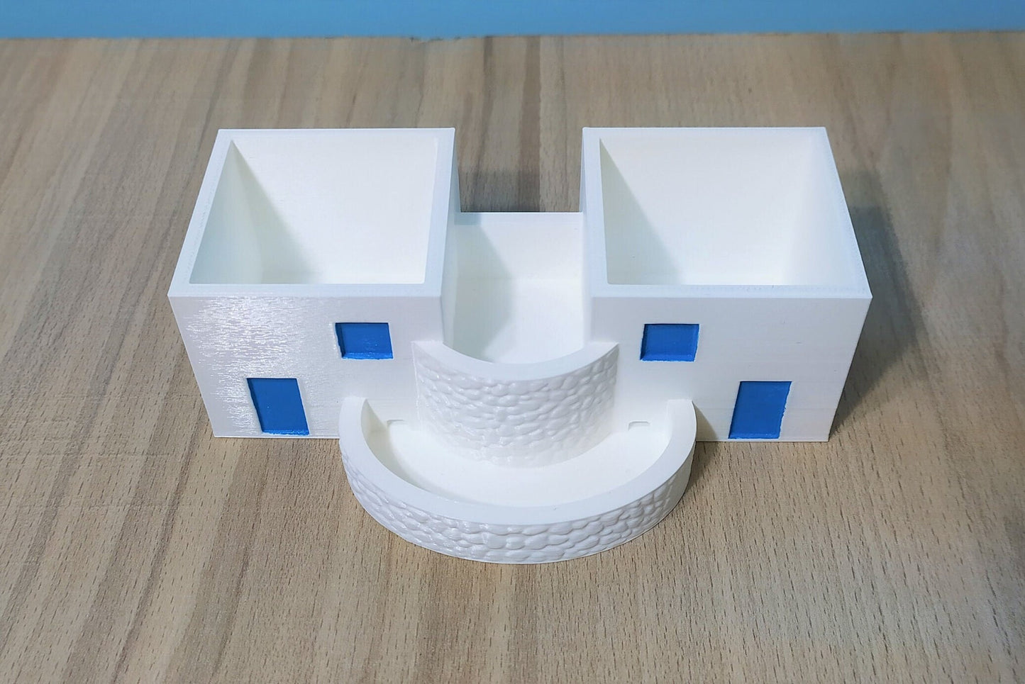 Santorini Balcony Planter | Greek Decor | Greek Planter