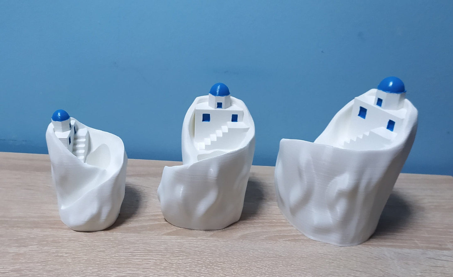 Santorini Mountain Planter | Mediterranean Planter