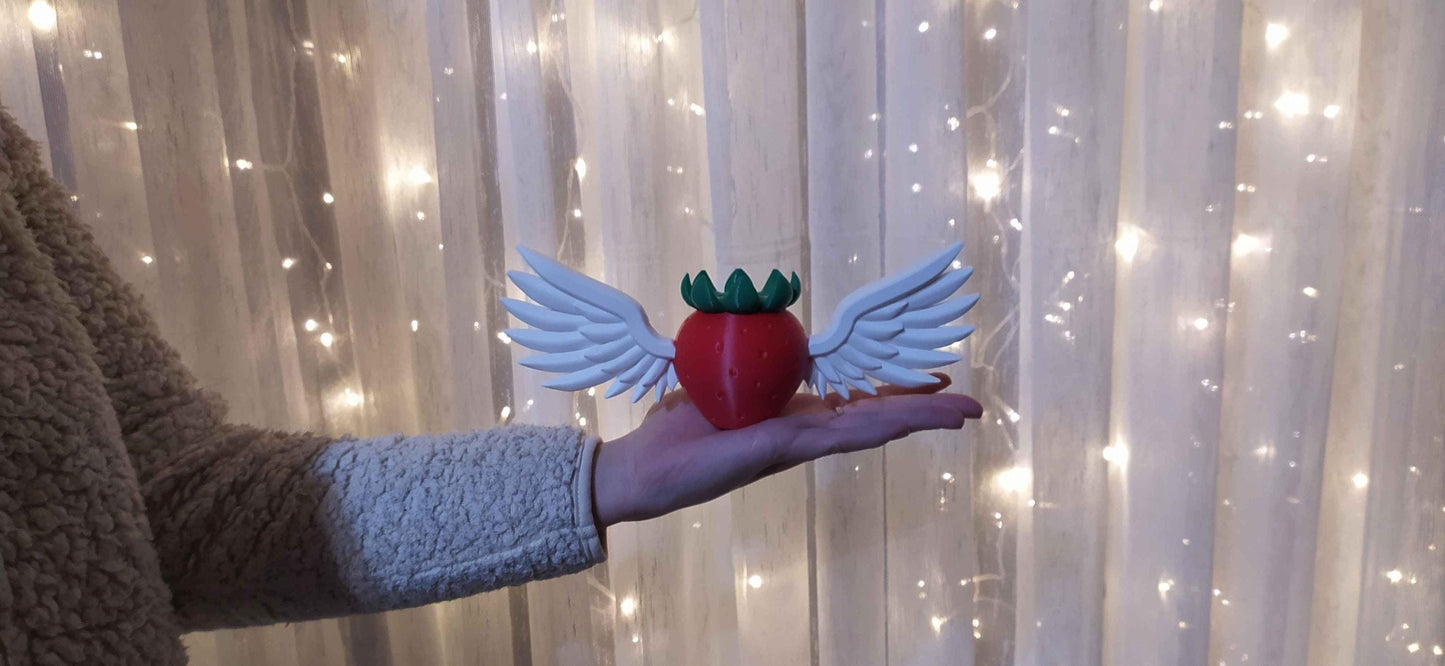 Celeste Angel Strawberry | Celeste Figurine | Videogame Gift