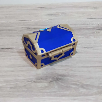 KH 101 Chest Hand Painted Proposal Box Kingdom hearts inspired chest