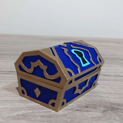 KH 101 Chest Hand Painted Proposal Box Kingdom hearts inspired chest