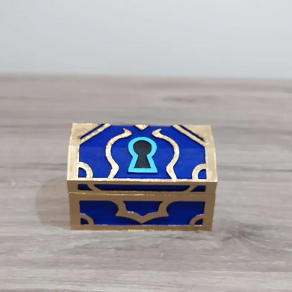 KH 101 Chest Hand Painted Proposal Box Kingdom hearts inspired chest