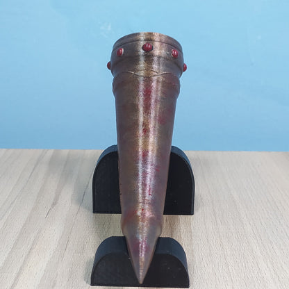Bloodmead Horn Prop Replica – God of War Inspired Custom Hand Painted 3D Print