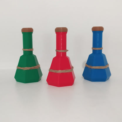 Skyrim Lesser Potion Props | Health Mana Stamina