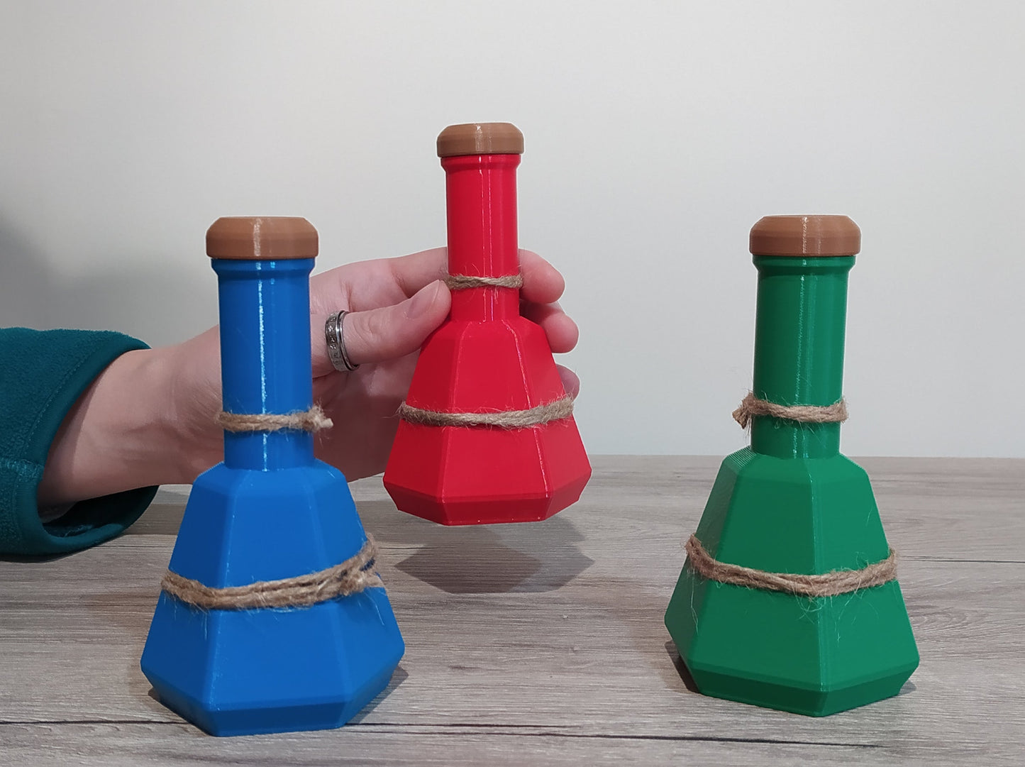 Skyrim Lesser Potion Props | Health Mana Stamina