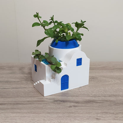 The Vista Dome - Convertible Planter - 3D Printed Greek Decor