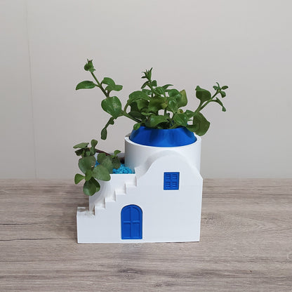 The Vista Dome - Convertible Planter - 3D Printed Greek Decor