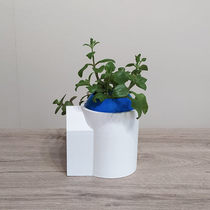 The Vista Dome - Convertible Planter - 3D Printed Greek Decor