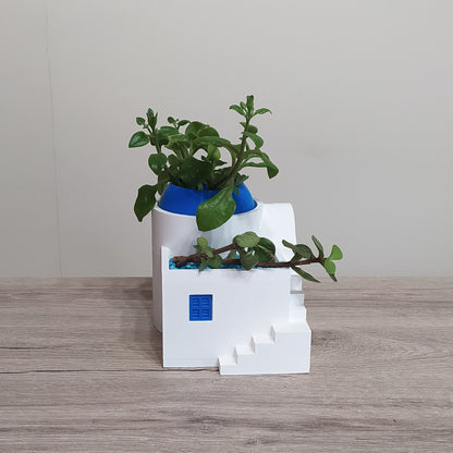 The Vista Dome - Convertible Planter - 3D Printed Greek Decor