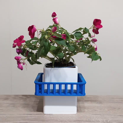 The Cycladic Balcony House Planter - 3D Printed Decor
