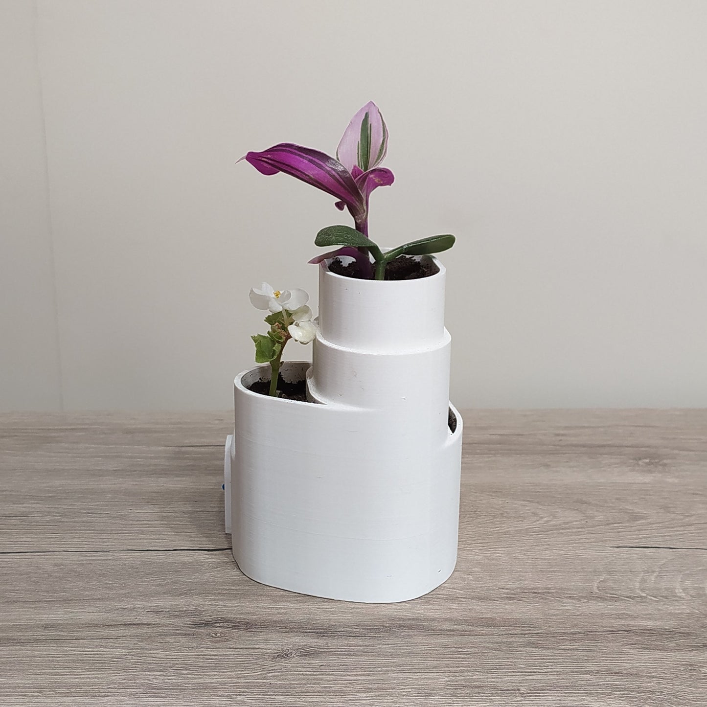 The Aegean Terrace Multi-Tier Planter - 3D Printed Greek Decor