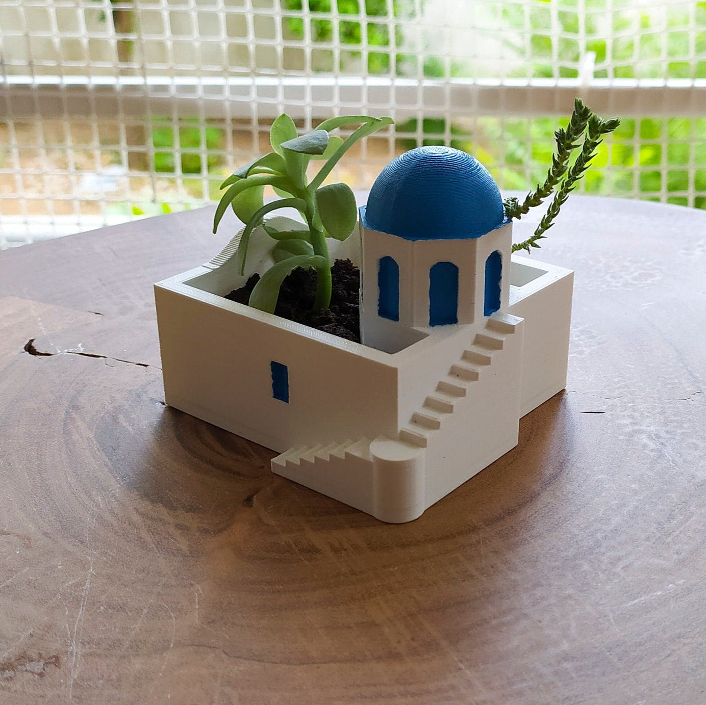 Santorini Planter | Greek Decor