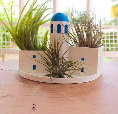 Santorini Greece Mediterranean Houses Planter