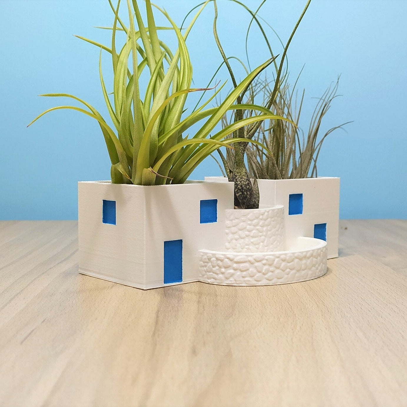 Santorini Balcony Planter | Greek Decor | Greek Planter