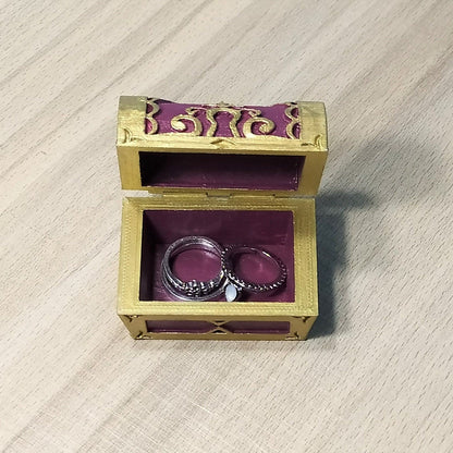 Custom Colored KH Chest | Hand Painted | Kingdom Hearts Inspired