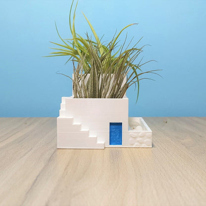 Santorini Porch Planter | Greek Planter | Greek Decor