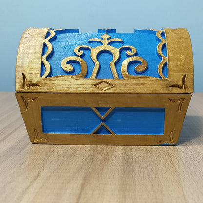 Custom Colored KH Chest | Hand Painted | Kingdom Hearts Inspired