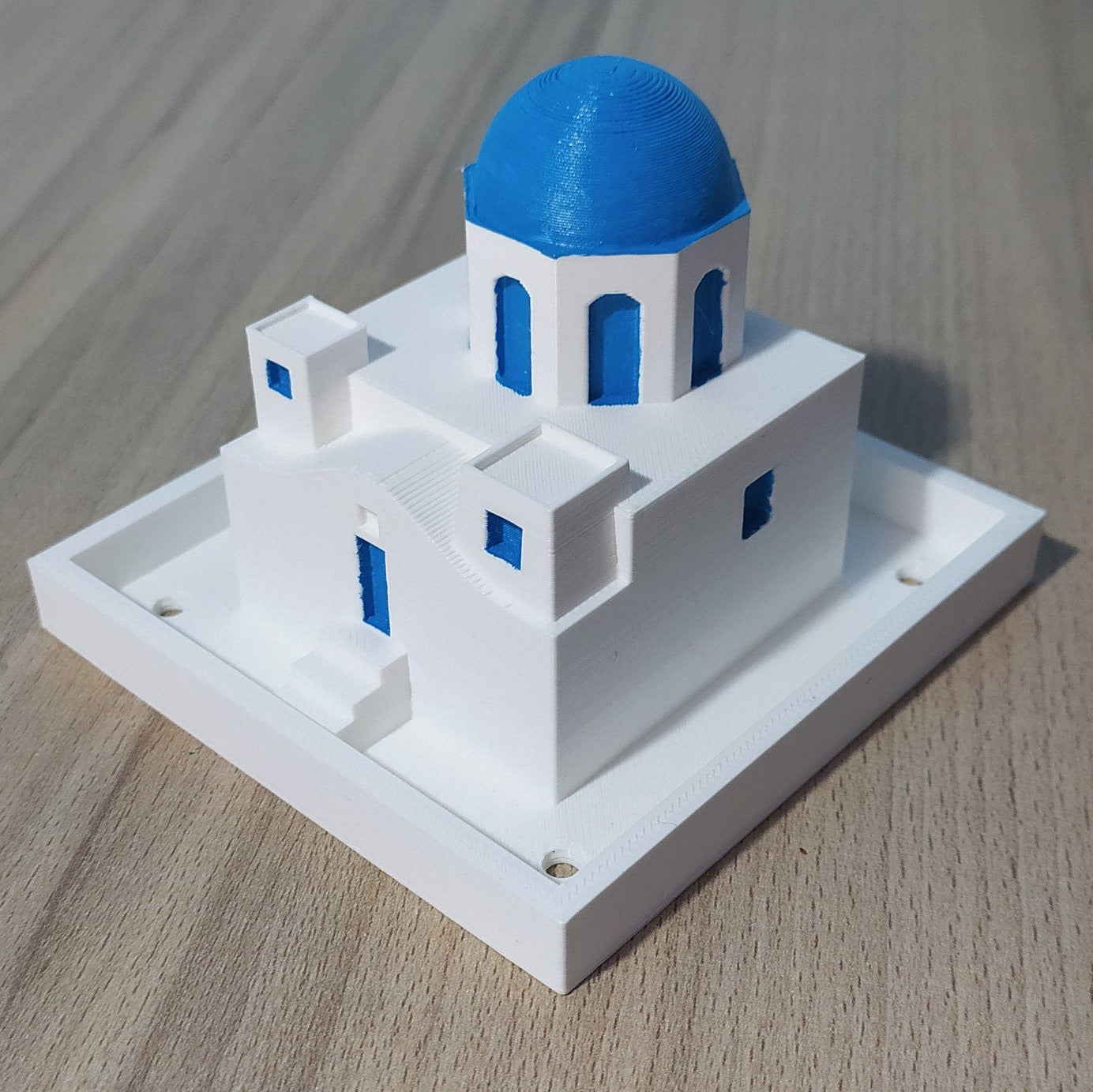 Santorini Succulent Planter | Greek House Planter