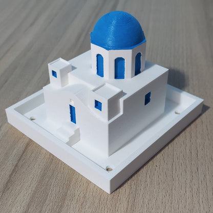 Santorini Succulent Planter | Greek House Planter