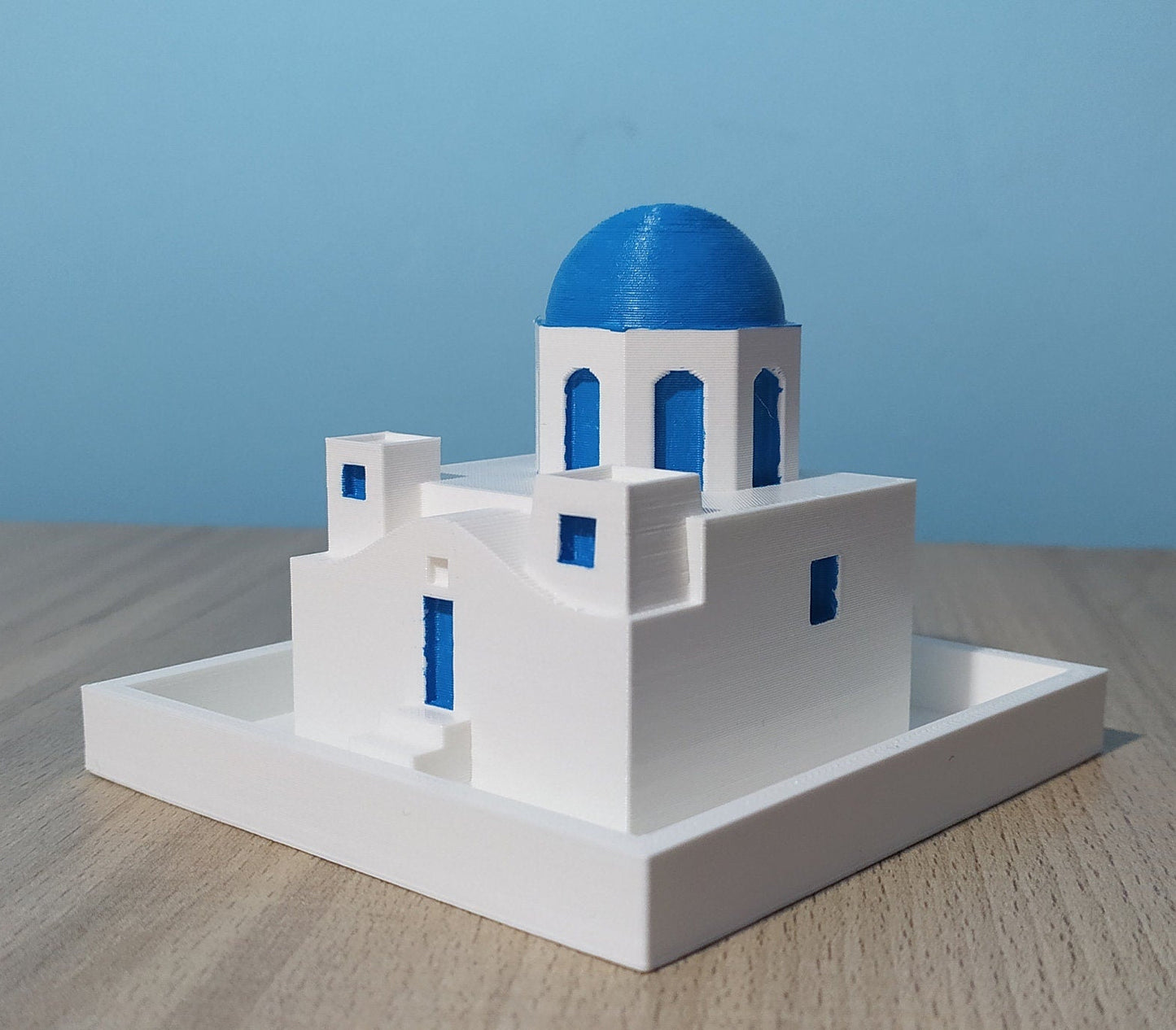 Santorini Succulent Planter | Greek House Planter