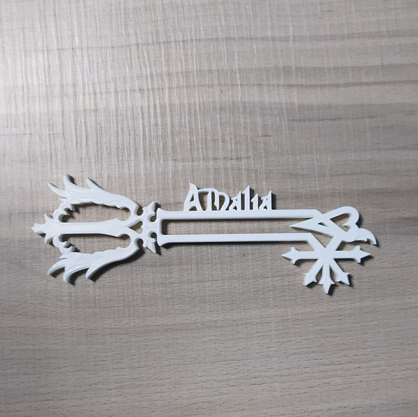 Personalized Oathkeeper Keyblade with Custom Name | Kingdom Hearts Inspired