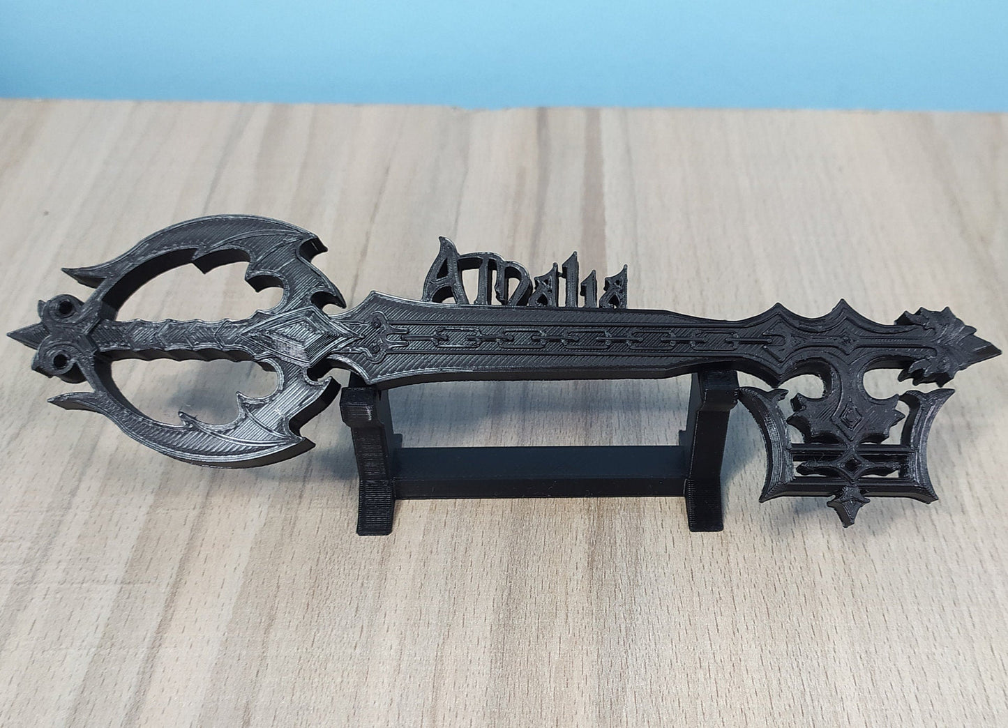 Personalized Oblivion Keyblade with Custom Name | Kingdom Hearts Inspired