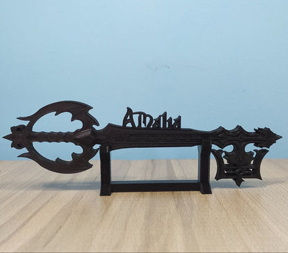Personalized Oblivion Keyblade with Custom Name | Kingdom Hearts Inspired