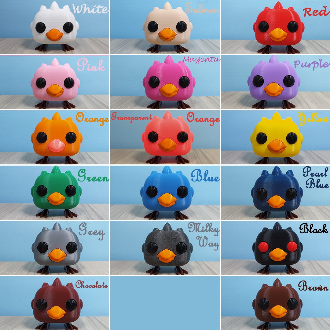 a collage showing all available color options