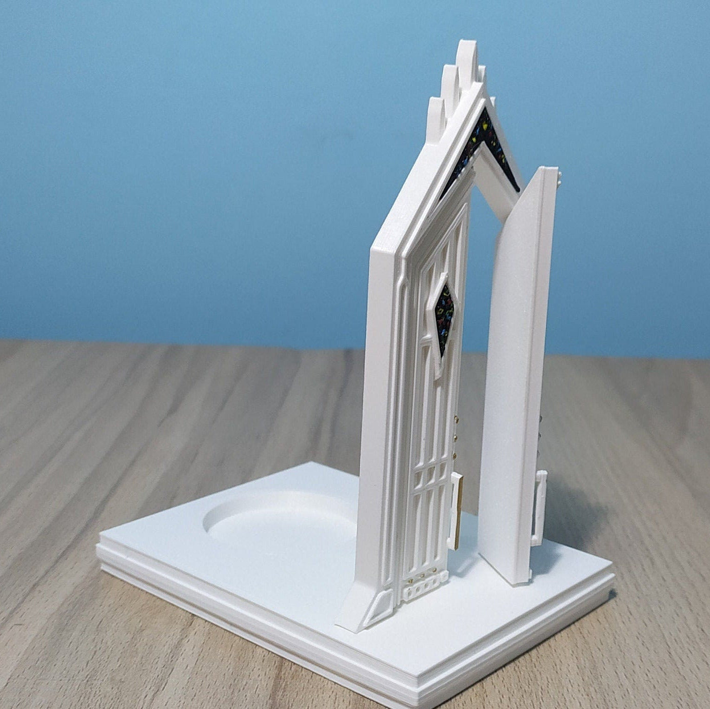 Door to Darkness | Tealight Candle Holder | Desk Organizer | Kingdom Hearts Inspired