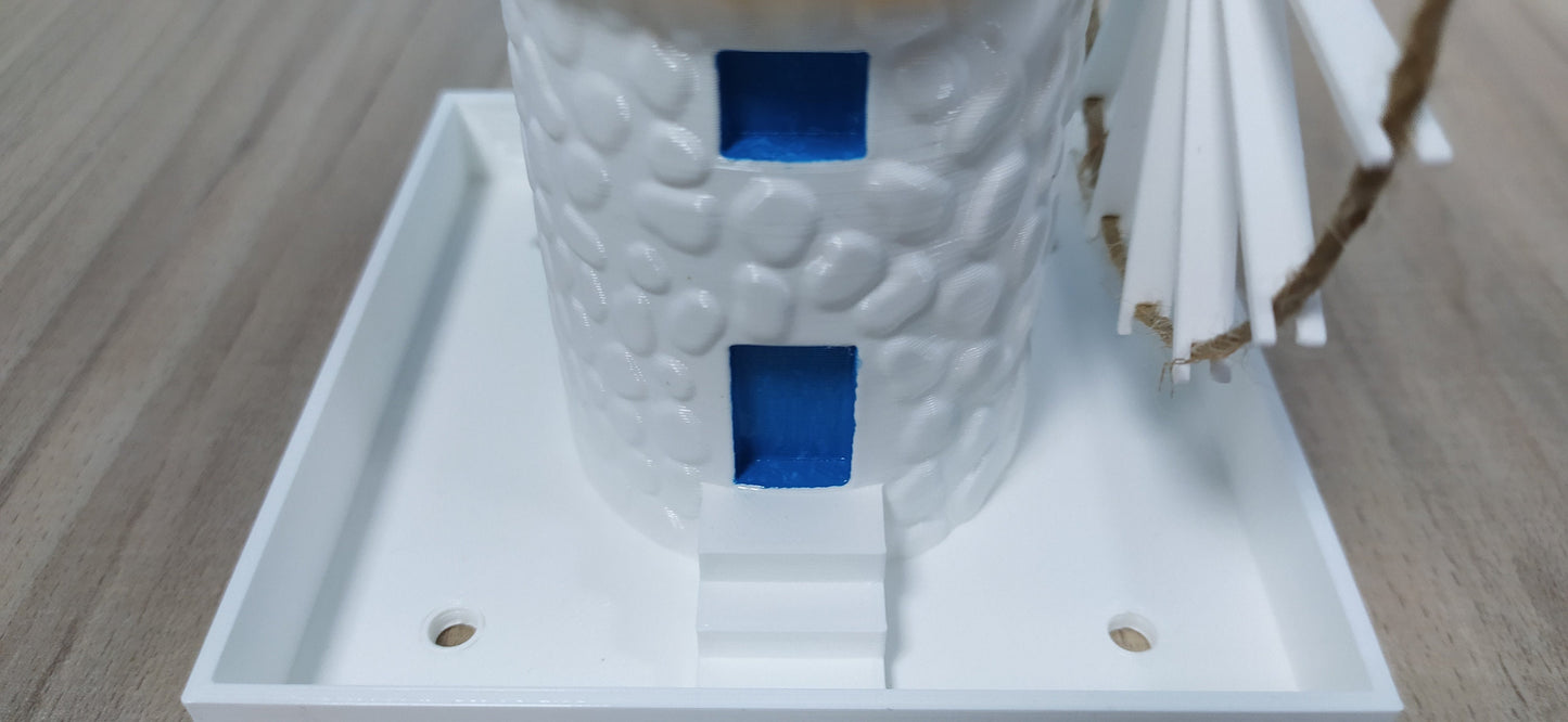 Mylos Windmill Planter | Greece Mediterranean Planter