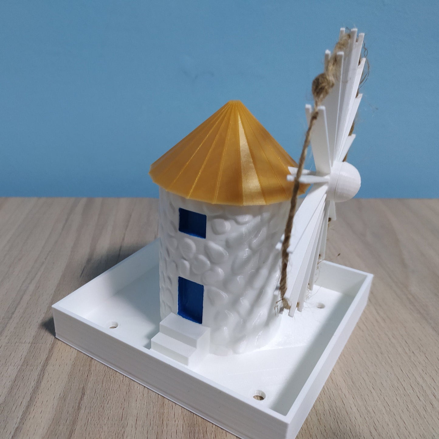 Mylos Windmill Planter | Greece Mediterranean Planter