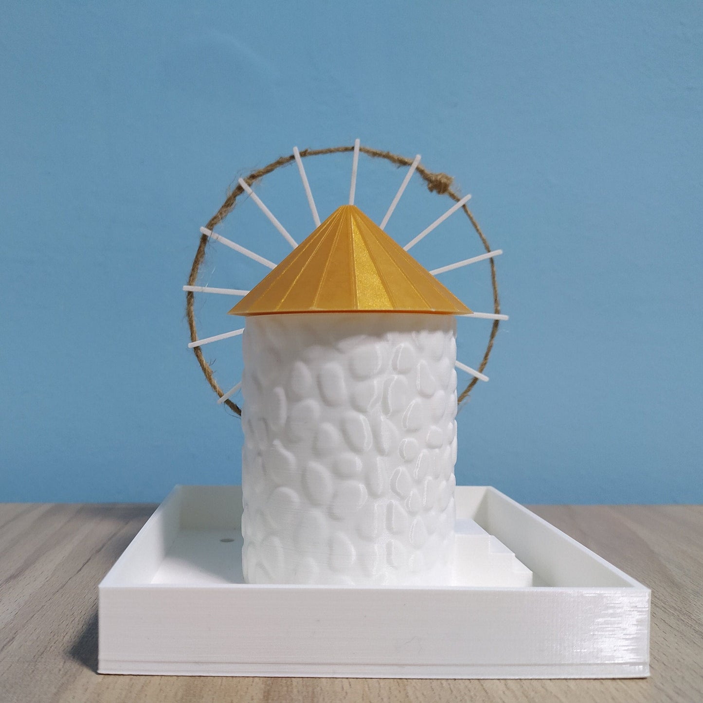 Mylos Windmill Planter | Greece Mediterranean Planter