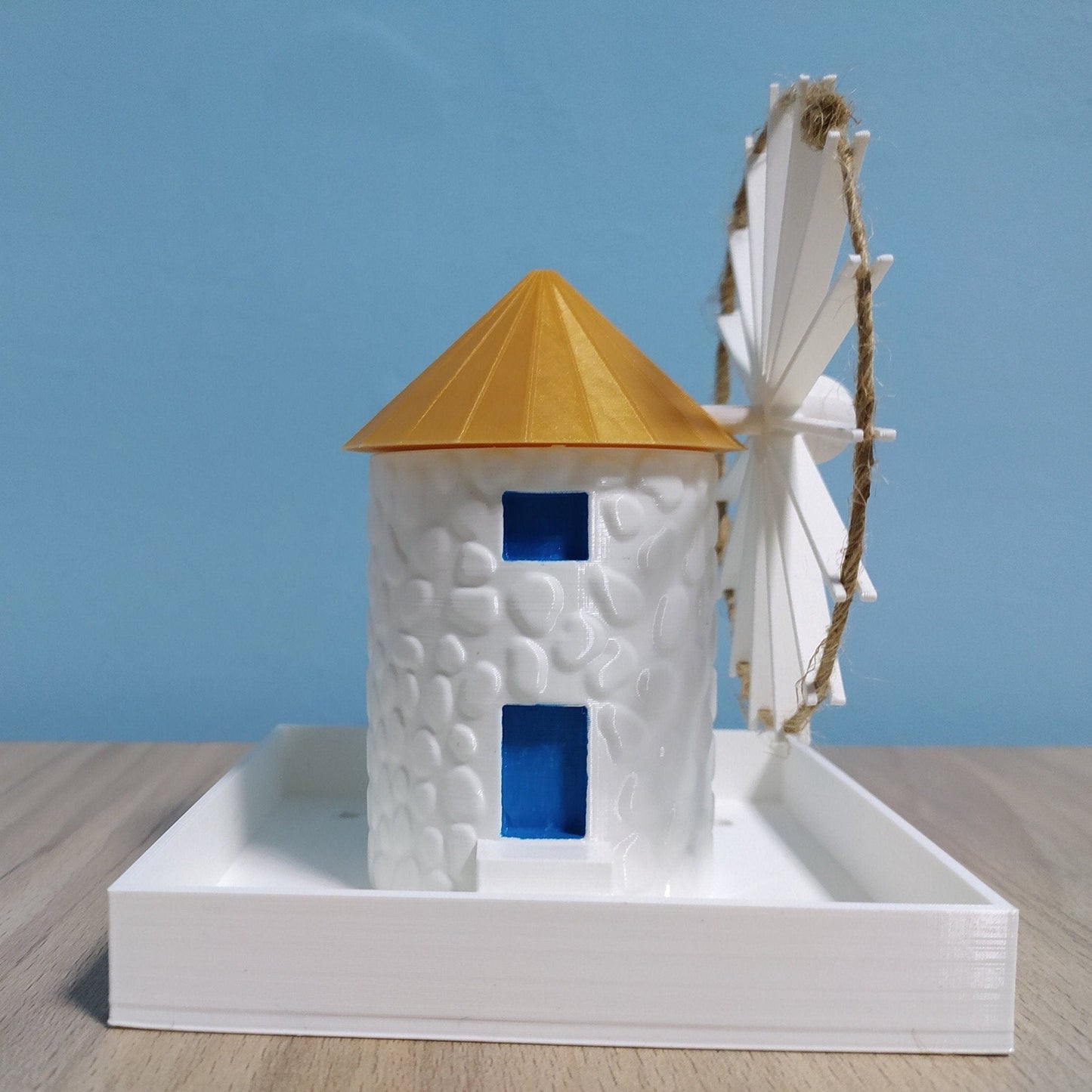 Mylos Windmill Planter | Greece Mediterranean Planter