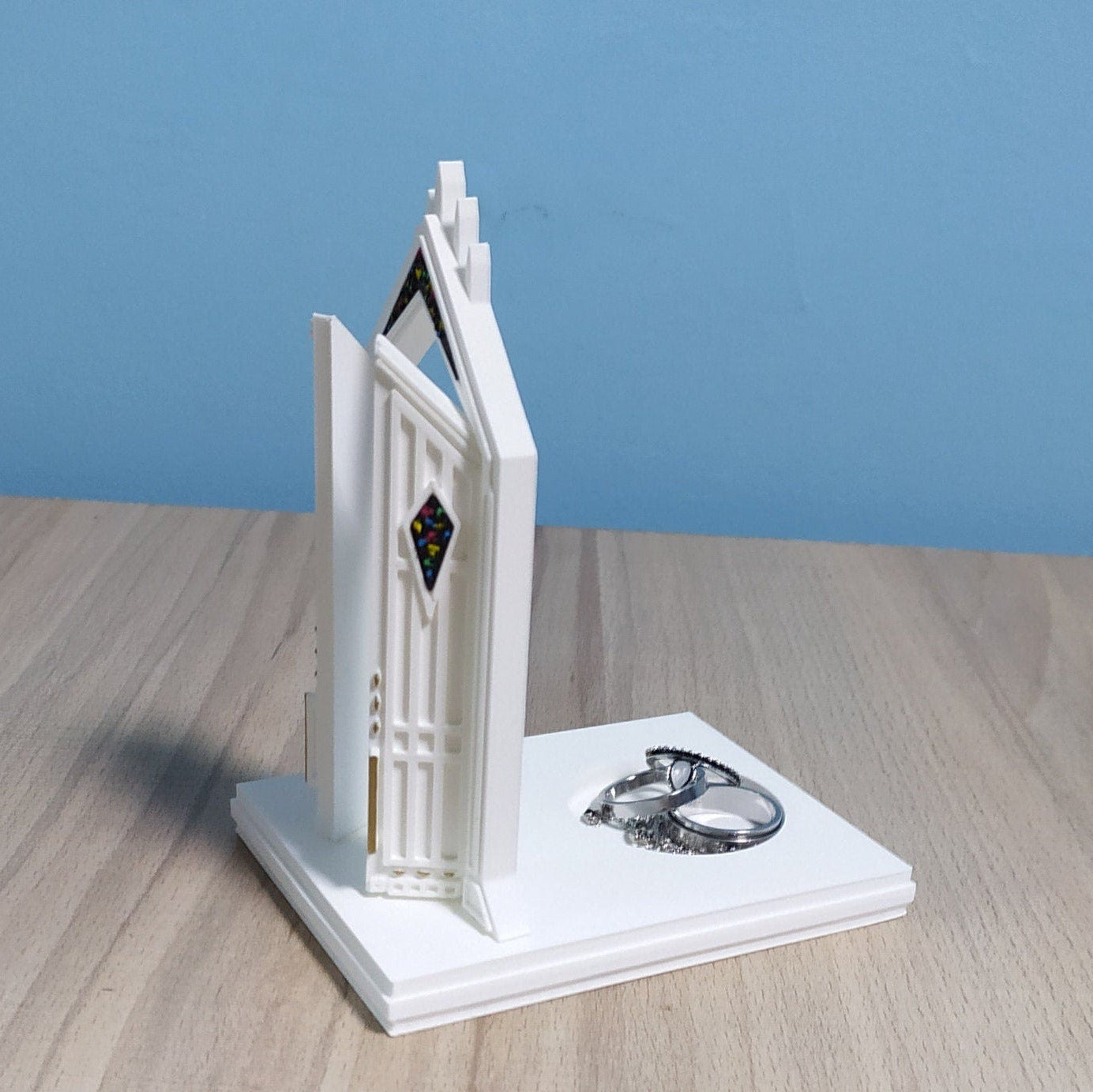 Door to Darkness | Tealight Candle Holder | Desk Organizer | Kingdom Hearts Inspired