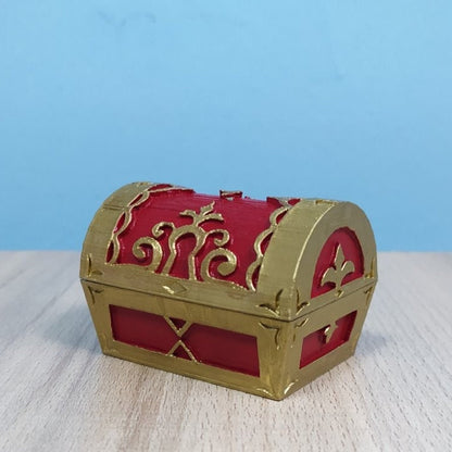 Custom Colored KH Chest | Hand Painted | Kingdom Hearts Inspired