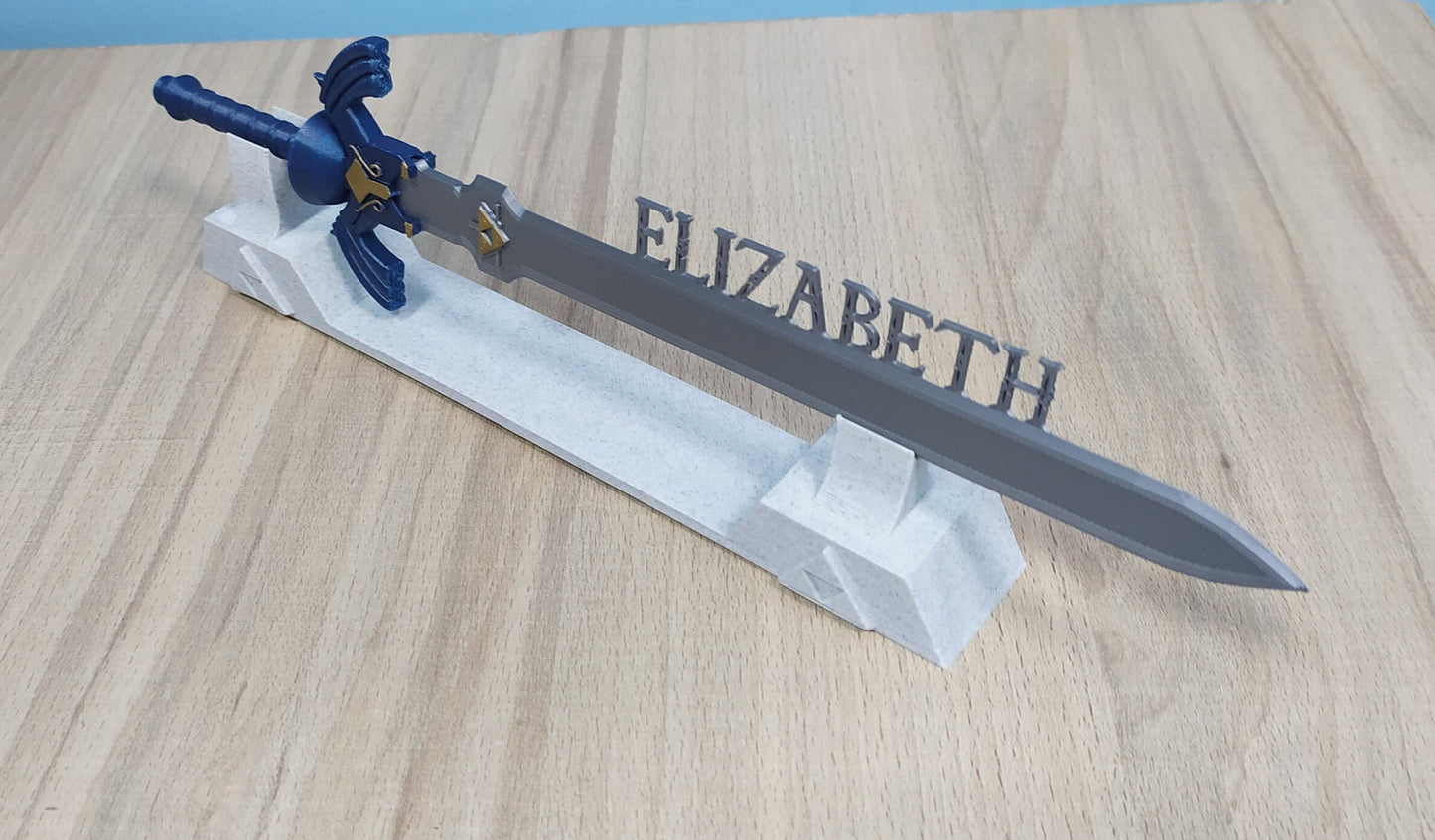 Personalized Triforce Master Sword with Custom Name | Zelda Inspired