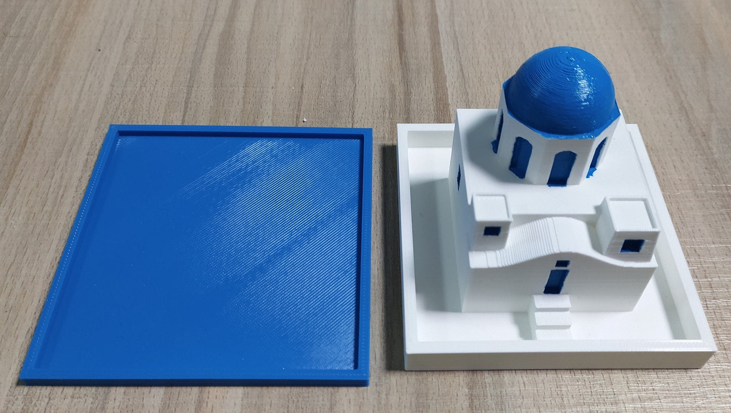 Santorini Succulent Planter | Greek House Planter