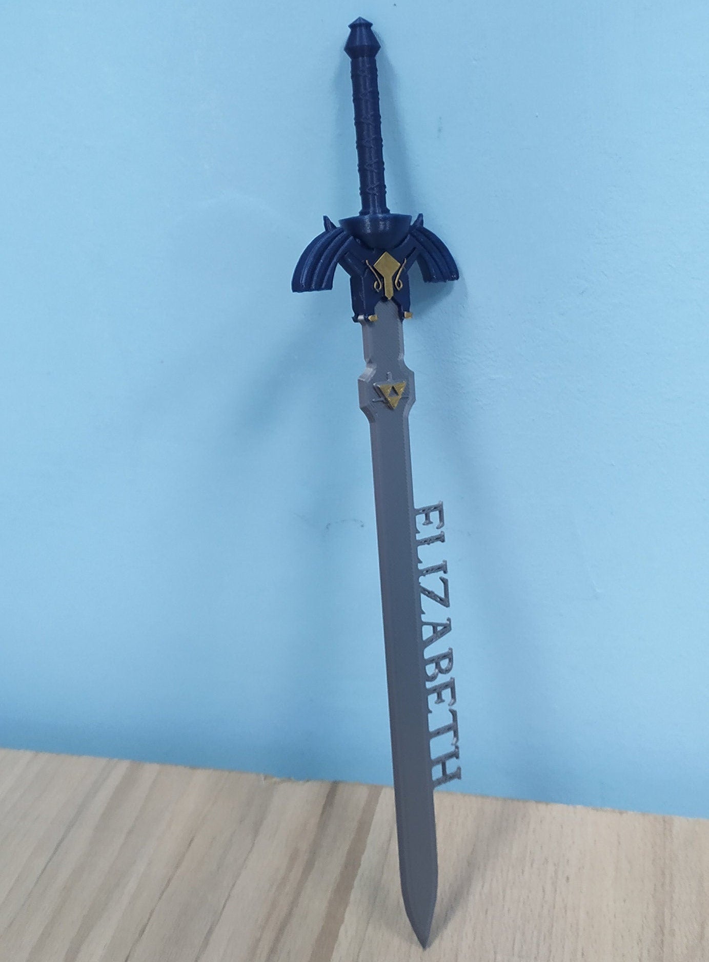 Personalized Triforce Master Sword with Custom Name | Zelda Inspired