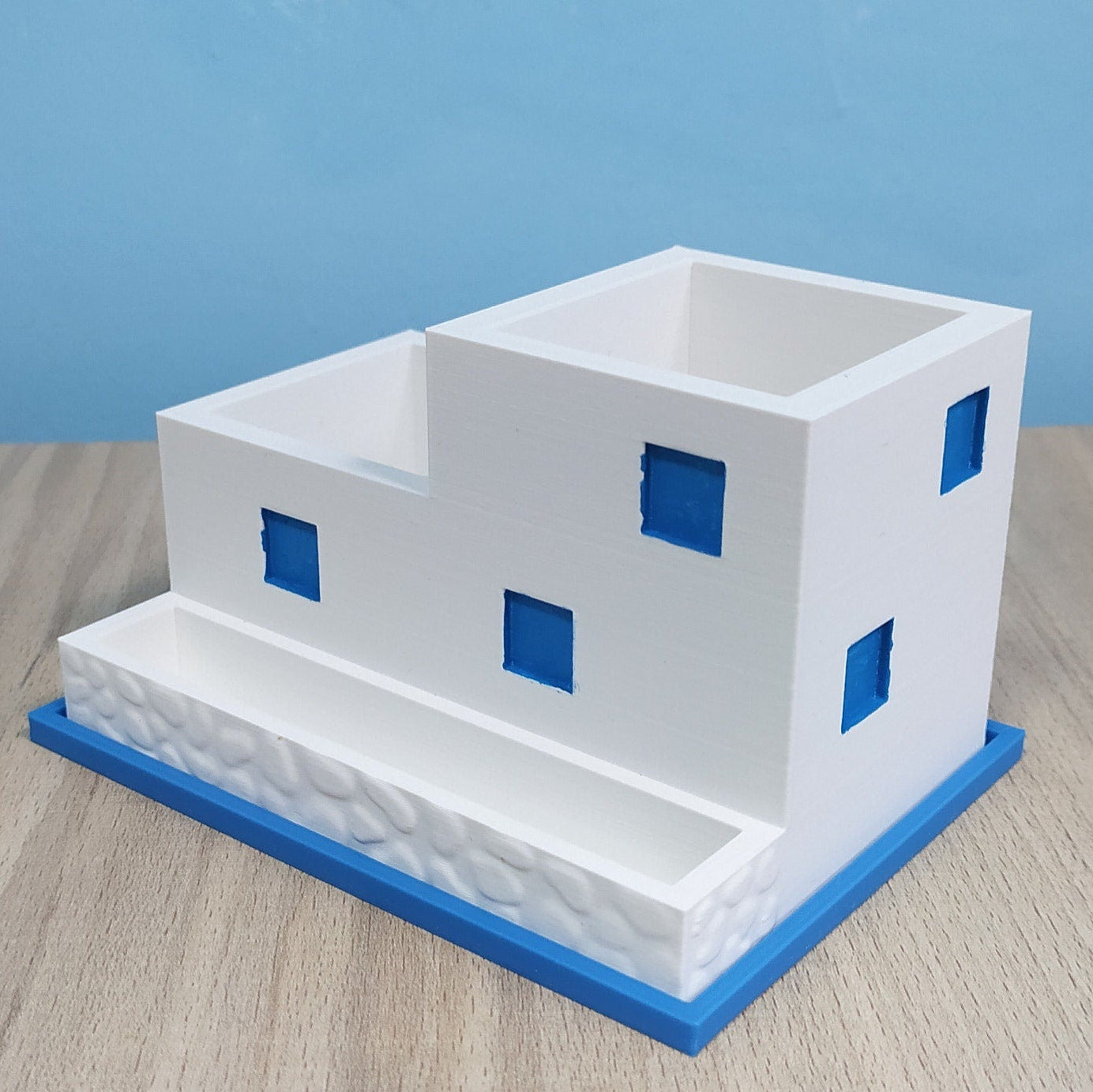 Santorini Porch Planter | Greek Planter | Greek Decor