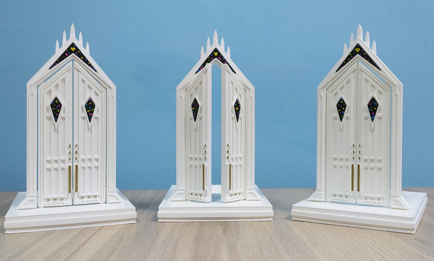 Door to Darkness | Tealight Candle Holder | Desk Organizer | Kingdom Hearts Inspired