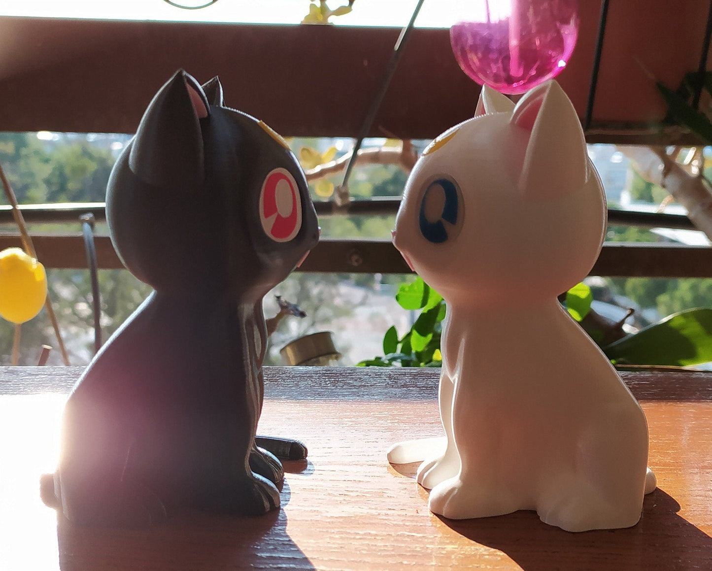 Sailor Moon Cat | Luna and Artemis Figurines