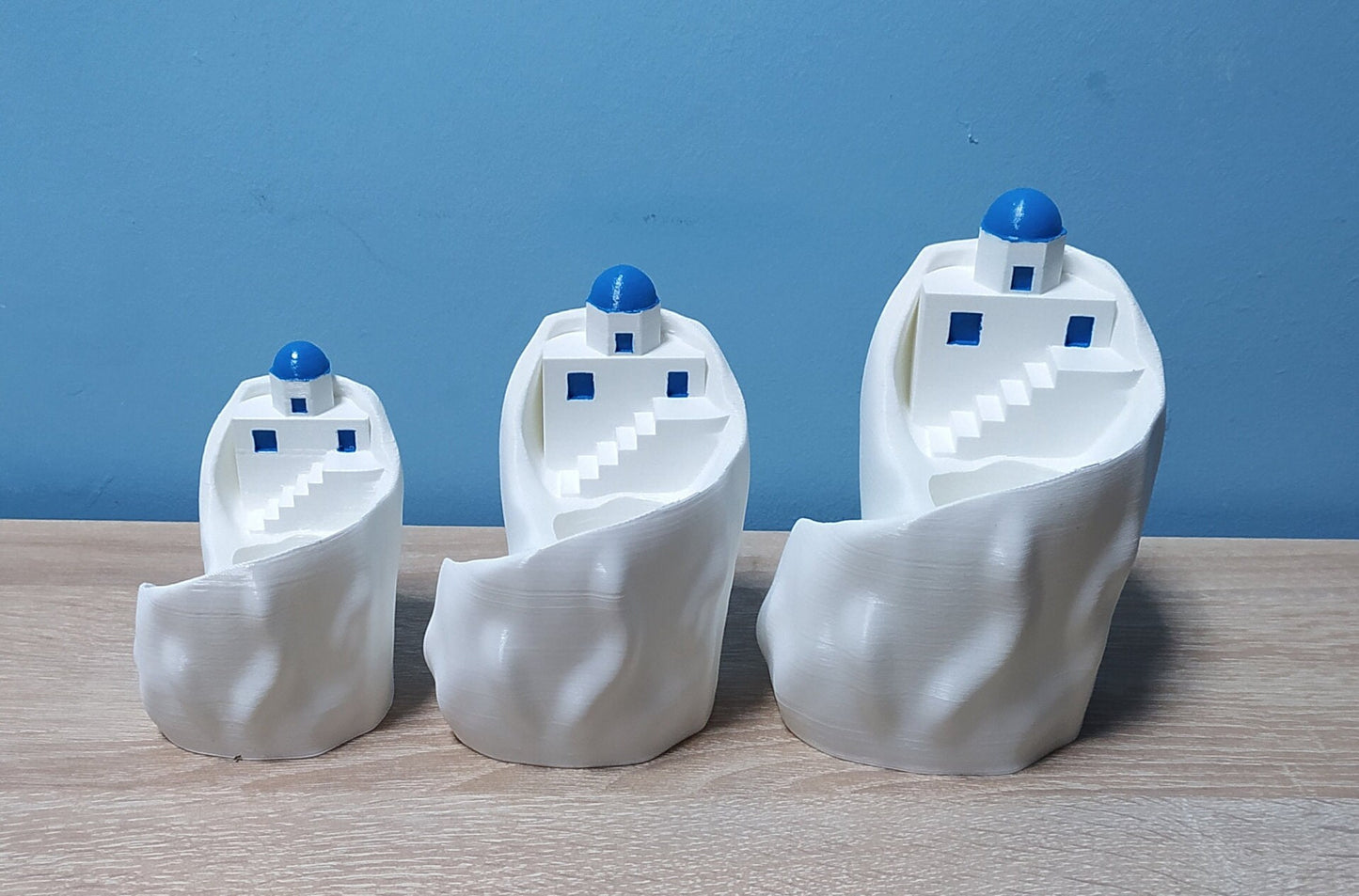 Santorini Mountain Planter | Mediterranean Planter