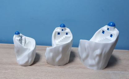 Santorini Mountain Planter | Mediterranean Planter