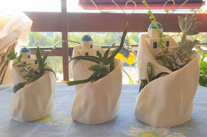 Santorini Mountain Planter | Mediterranean Planter