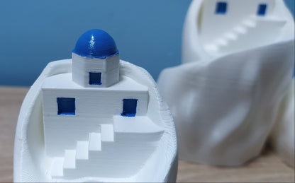 Santorini Mountain Planter | Mediterranean Planter