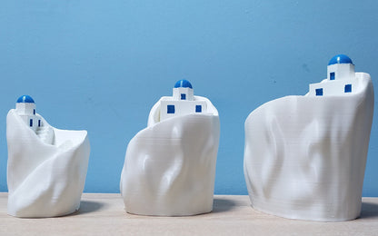 Santorini Mountain Planter | Mediterranean Planter