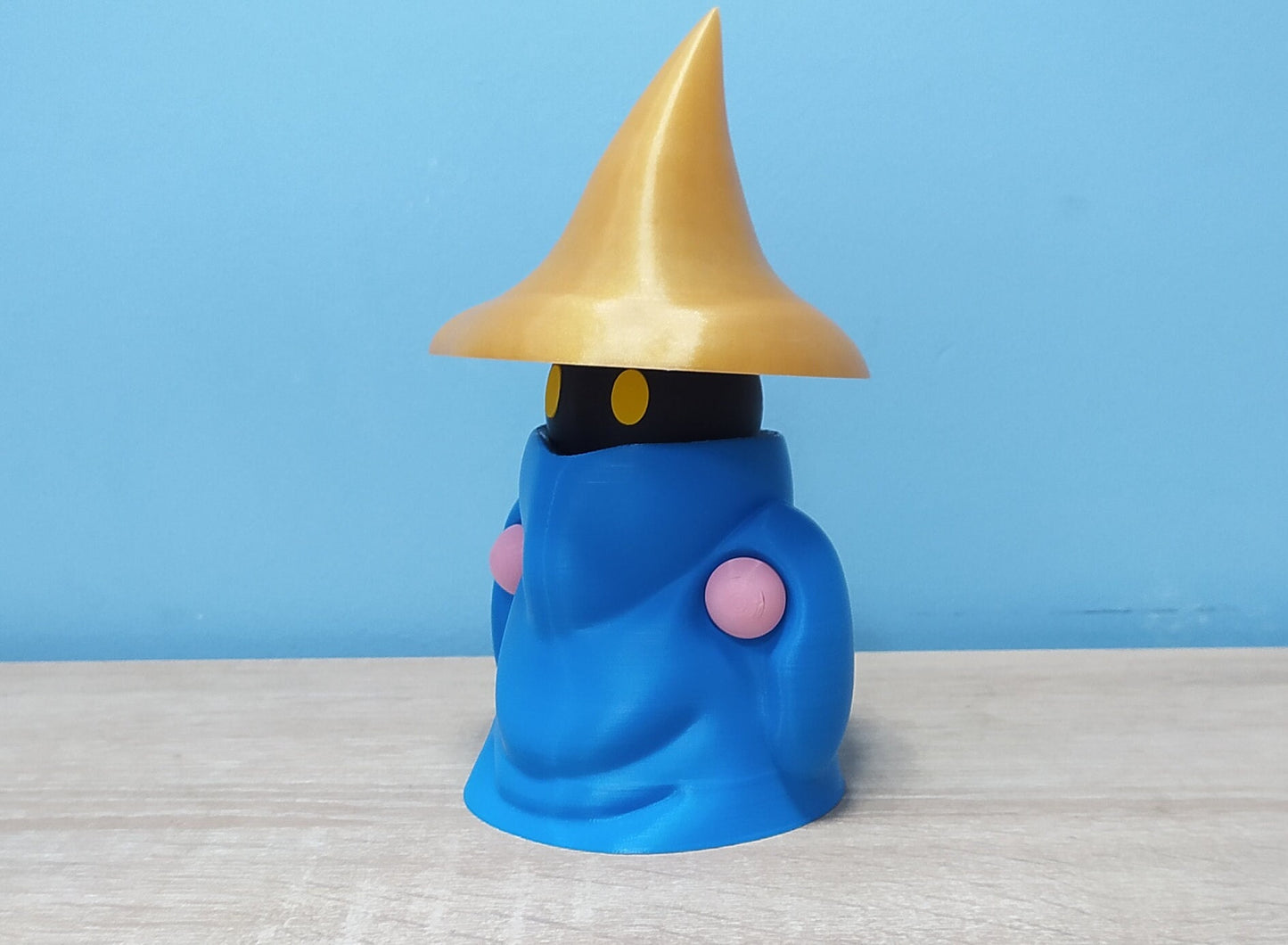 Chibi Black Mage | FF Figurine | Videogame Fan Art | FF Collectible