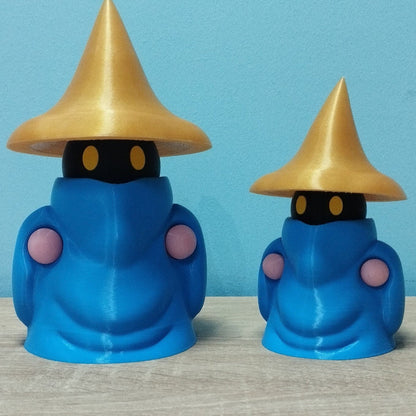 Chibi Black Mage | FF Figurine | Videogame Fan Art | FF Collectible
