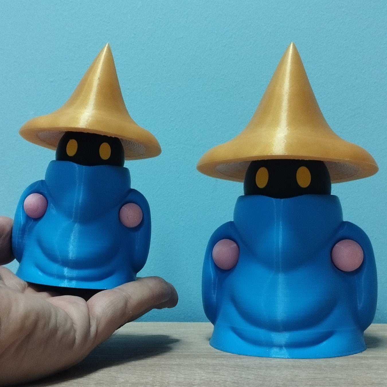 Chibi Black Mage | FF Figurine | Videogame Fan Art | FF Collectible